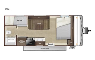 2022 Olympia Sport 19BH Solar Travel Trailer