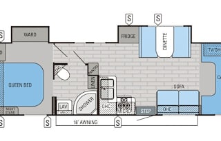 2015 Jayco Greyhawk 31DS
