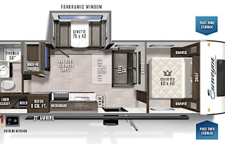 2020 Forest River RV Surveyor 252RBLE