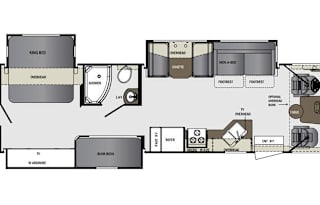 2017 George Town Forest River RV Loaded Sleeps 10!