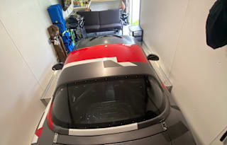 2021 Stealth 8.5x28 Race Car Hauler with room to sleep.