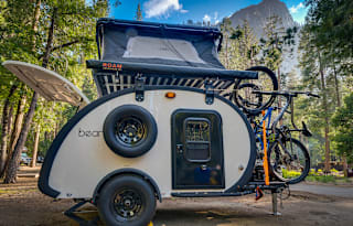 Bean Teardrop Trailer Sleeps 4-6 +RTTent +BikeRack