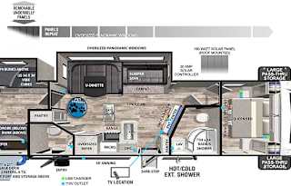 2022 Forest River RV Vibe 32 Bunkhouse