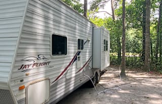 Ready to Camp 8 sleeper RV rental