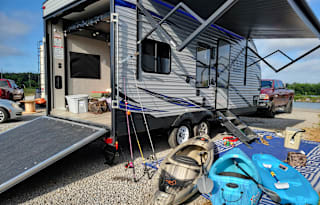 Bumper pull toy hauler!
