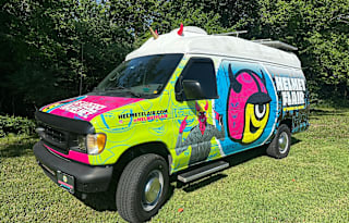 Custom van build out: Unique wrap