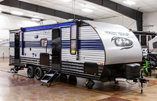 Fully Loaded - 2021 Forest River Grey Wolf 23DBH