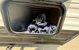 #2 James and Desiree fully loaded travel trailer