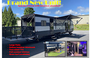 NEW 2021 Cherokee Grey Wolf 27RR with Patio!