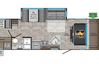 2020 Sunset Trails BUNK HOUSE with KING BED
