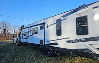 2024 Torque Travel Trailer Toy Hauler(rear deck)