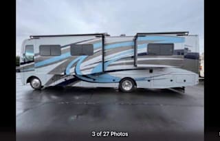 Find Serenity In Our Fully Stocked 37ft Class A RV