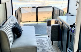 2022 Toy Hauler Trailer w/ back Party Patio Deck