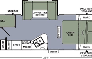 2014 Coachmen RV Apex Ultra-Lite 235BHS