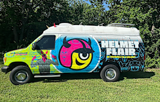 Custom van build out: Unique wrap