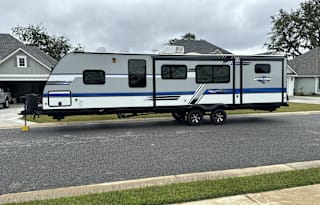 31 foot bunkhouse with remote office