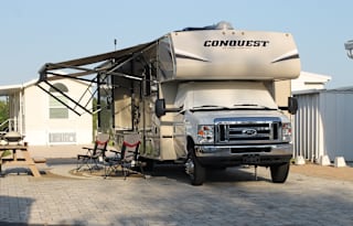2020 Gulf Stream Conquest Bunkhouse Motorhome.