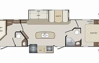 2017 Keystone RV Bullet 330BHS