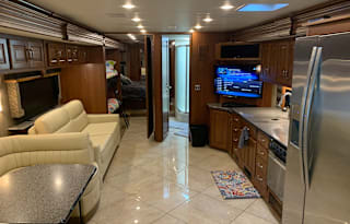Luxury’s of home while on the road!