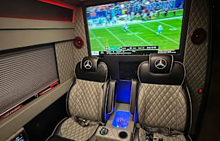 Luxury Mercedes-Benz Sprinter Party Bus/Limo with WiFi, TVs, and Big Sound