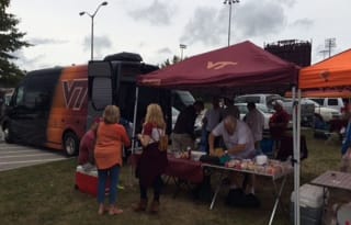 Va. Tech Hokie van