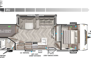 2022 Forest River RV Wildwood X-Lite 263BHXL