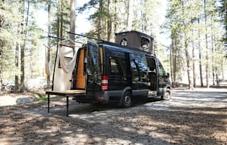 Meet Night fury camper van! New build