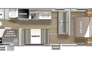 SLICK, CLEAN, BRAND NEW RV for 2024 Camping Season