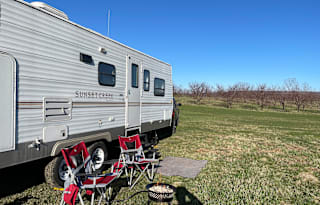 Refurbished 27 foot bunk house camper
