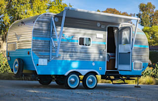 Retro Glamping LOCAL DELIVERY ONLY (Blue)