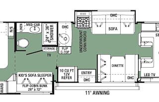 2023 Forest River RV Forester LE 3251DSLE Ford
