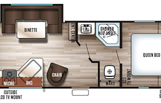 2017 Forest River RV Cherokee Grey Wolf 24RK
