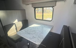 Brand new travel trailer