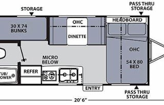 2020 Coachmen RV Apex Nano 185BH