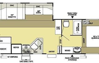 2005 Forest River RV Wildwood 28BHSS