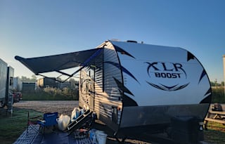 Bumper pull toy hauler!