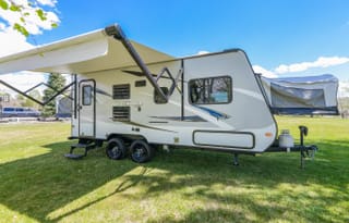 "Jay" lightweight (3600# dry) trailer with many upgrades that can sleep 7 to 8