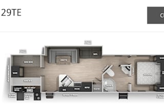 2022 NEW Forest River RV Cherokee Grey Wolf 29TE