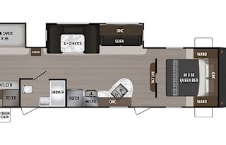 2019 Dutchmen RV Aspen Trail 3010BHDS