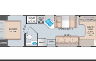 2021 Thor Motor Coach Four Winds 28A