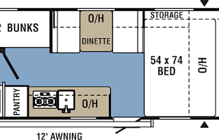 2016 Coachmen RV Clipper Ultra-Lite 17BH