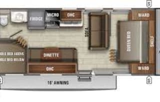 The WanderJay -  Jayco Flight 264BH (bunkhouse)