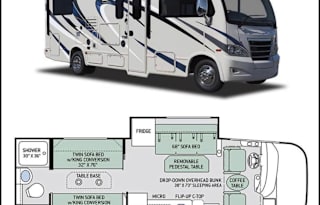 2018 Thor Motor Coach Axis 25.5