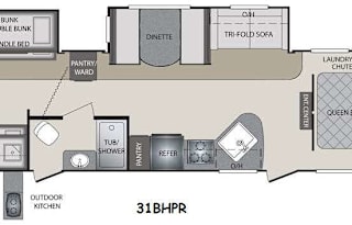 2014 Keystone RV Premier Ultra Lite 31BHPR