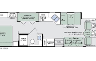 2018 Thor Motor Coach Hurricane 34J