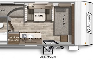 2022 Dutchmen RV Coleman Lantern LT Series 17B
