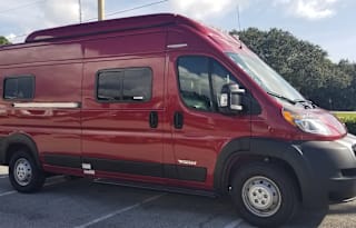 The Tardis or a 2021 Winnebago Solis 59P