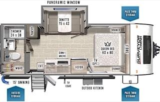 2021 Forest River RV Surveyor Legend 19RBLE