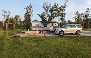 Sparks Big Dog Friendly 5 person Travel Trailer
