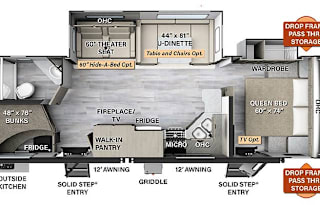 2022 Forest River RV Flagstaff Super Lite 27bhs